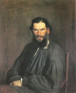 Tolstoy by Kramskoi