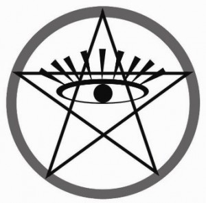 Satanic cult symbol