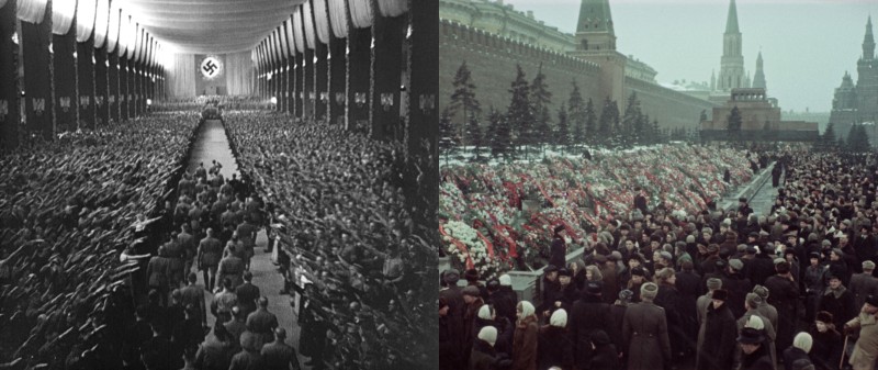 The Triumph of the Will (1934) / State Funeral (2019)