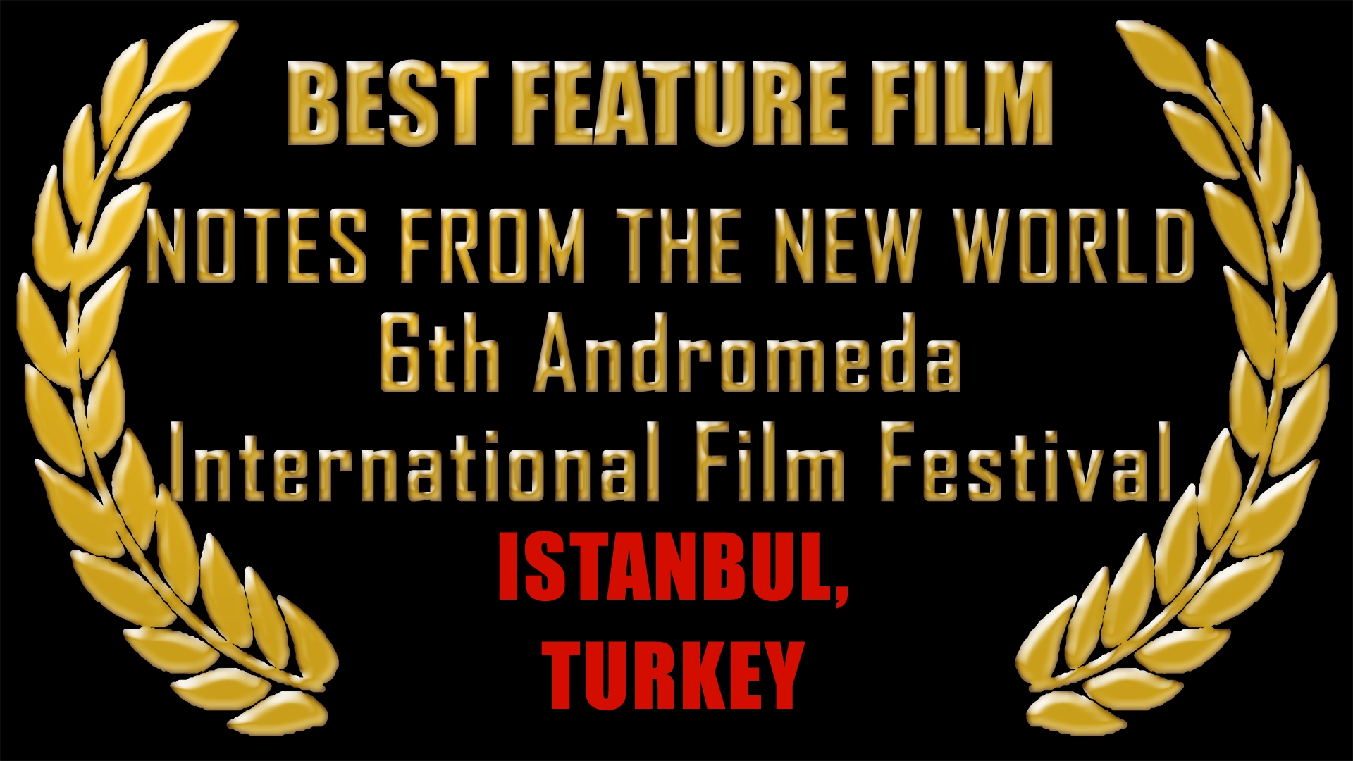 Best Feature Film, Instanbul - Turkey
