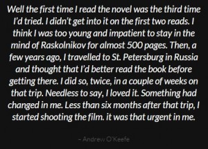 AndrewOKeefe on Dostoyevsky