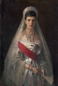Maria Fyodorovna, born Princess Dagmar of Denmark , wife of Russian tsar Alexander III 