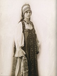 19th century Russian peasant woman