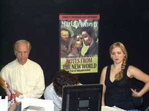 Scene from "Notes from the "New World" - was cut from the movie in the final editing.